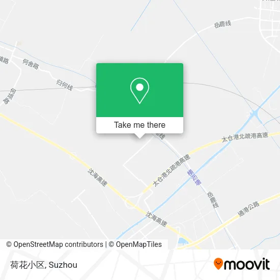荷花小区 map