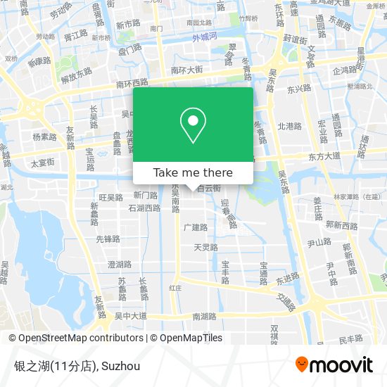 银之湖(11分店) map