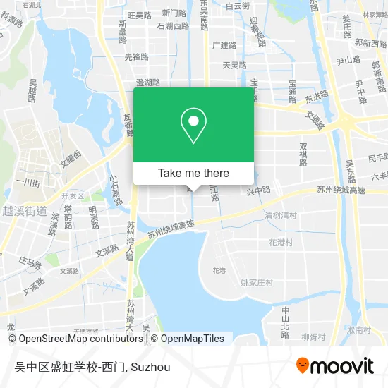 吴中区盛虹学校-西门 map