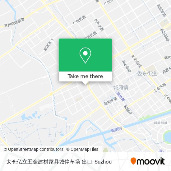 太仓亿立五金建材家具城停车场-出口 map