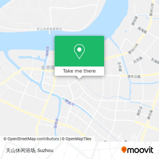 天山休闲浴场 map