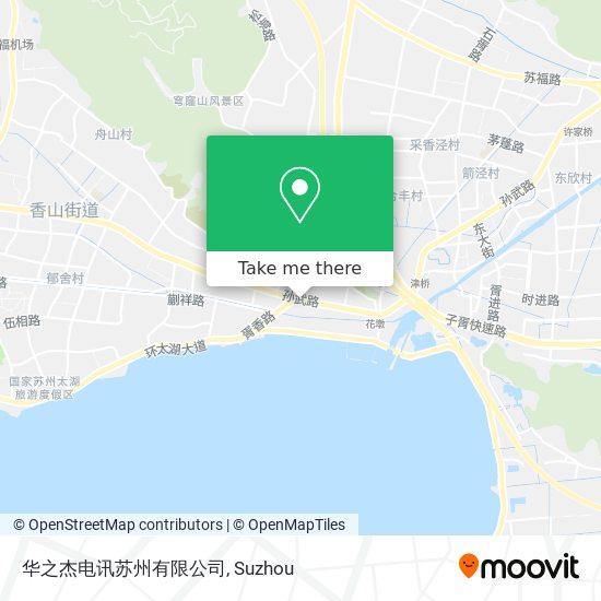 华之杰电讯苏州有限公司 map