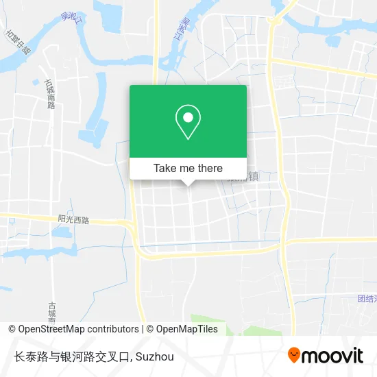 长泰路与银河路交叉口 map