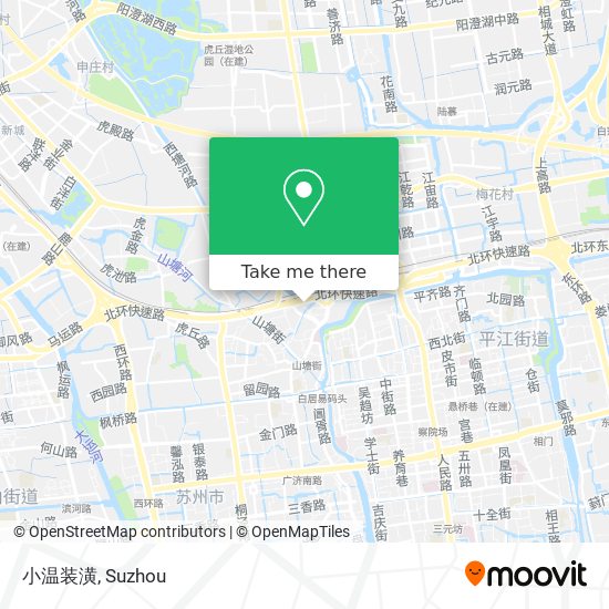 小温装潢 map