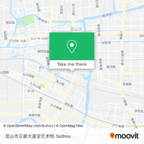 昆山市云庭大厦堂艺术馆 map