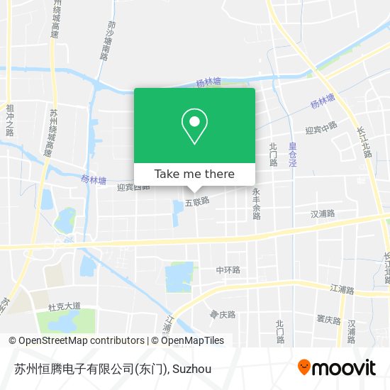苏州恒腾电子有限公司(东门) map