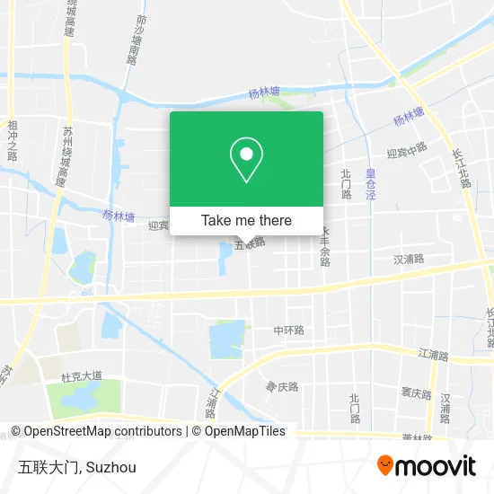 五联大门 map