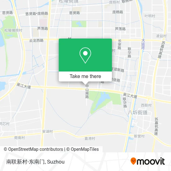 南联新村-东南门 map