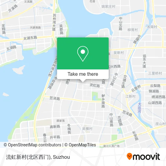 流虹新村(北区西门) map