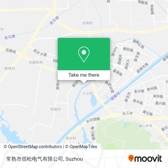 常熟市佰松电气有限公司 map