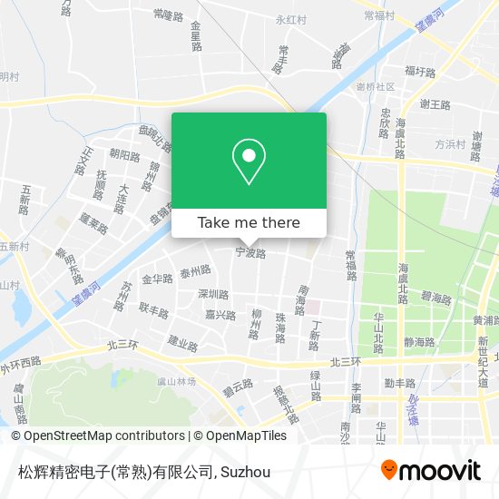 松辉精密电子(常熟)有限公司 map