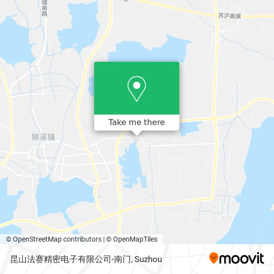 昆山法赛精密电子有限公司-南门 map