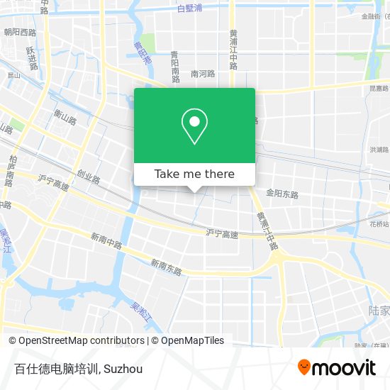 百仕德电脑培训 map