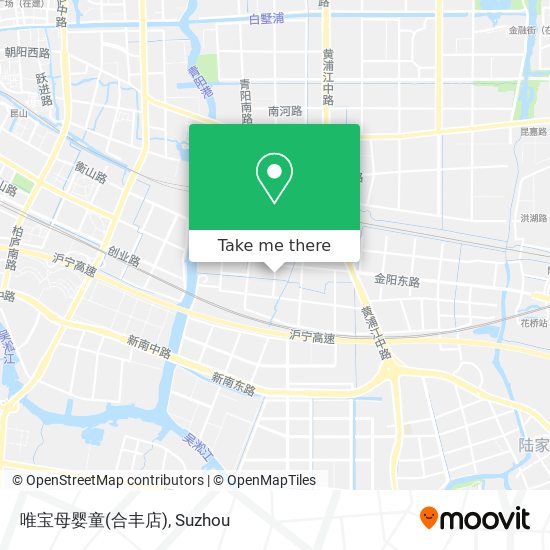 唯宝母婴童(合丰店) map