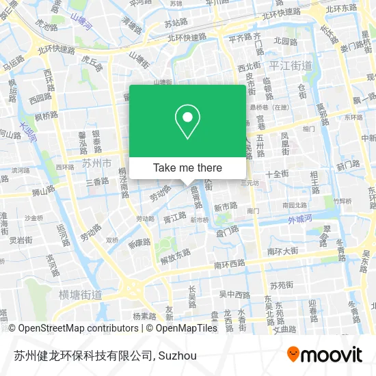 苏州健龙环保科技有限公司 map