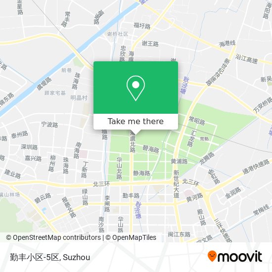 勤丰小区-5区 map