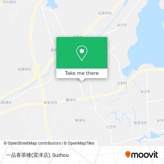 一品香茶楼(震泽店) map