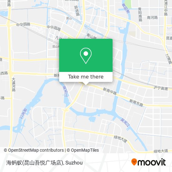 海蚂蚁(昆山吾悦广场店) map