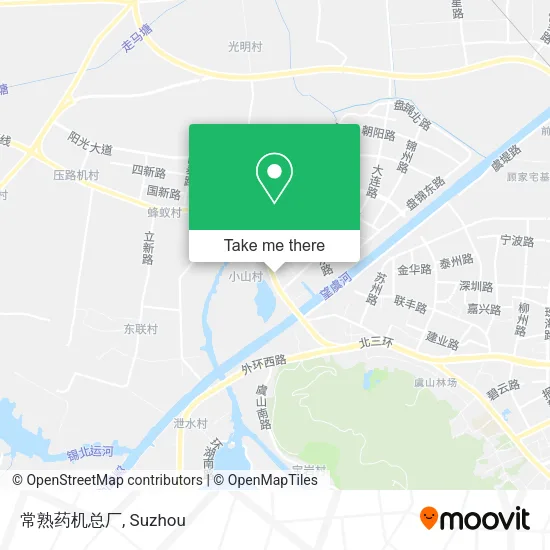 常熟药机总厂 map