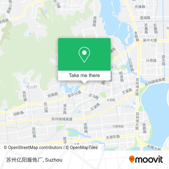 苏州亿阳服饰厂 map