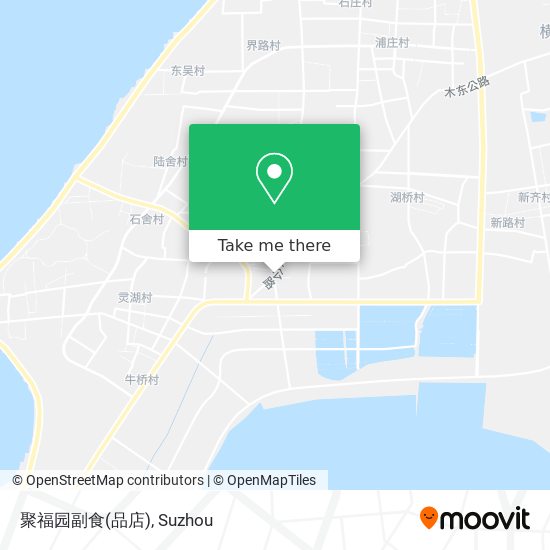 聚福园副食(品店) map