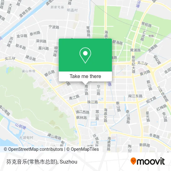 芬克音乐(常熟市总部) map