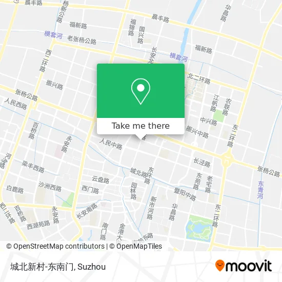 城北新村-东南门 map