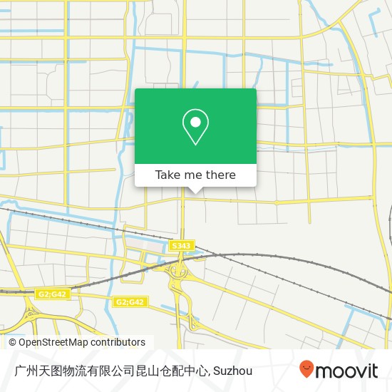 广州天图物流有限公司昆山仓配中心 map