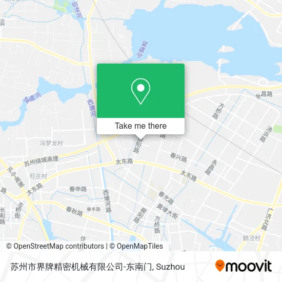 苏州市界牌精密机械有限公司-东南门 map