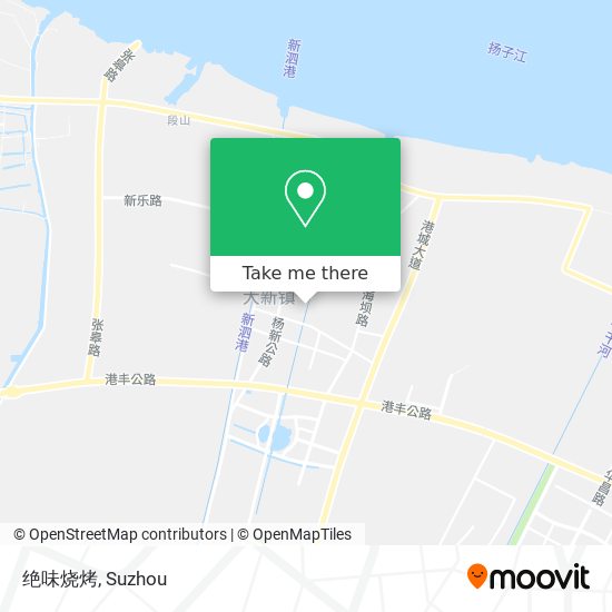绝味烧烤 map