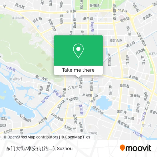 东门大街/泰安街(路口) map