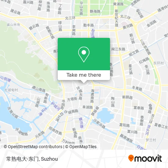 常熟电大-东门 map