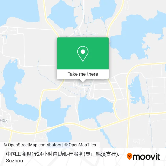 中国工商银行24小时自助银行服务(昆山锦溪支行) map