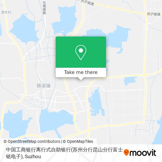 中国工商银行离行式自助银行(苏州分行昆山分行富士铭电子) map