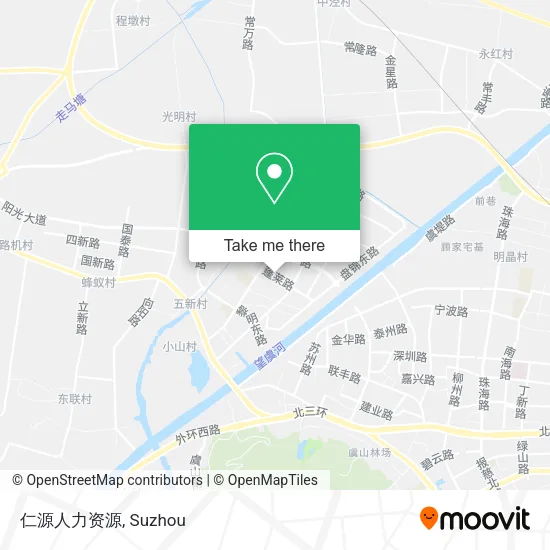 仁源人力资源 map