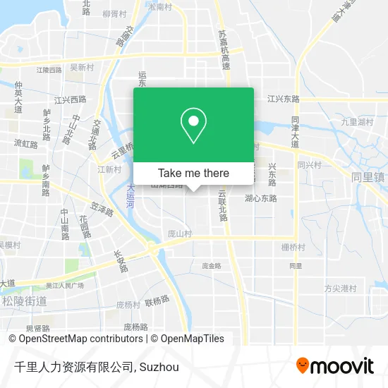 千里人力资源有限公司 map