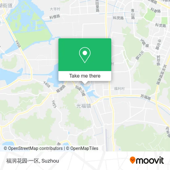 福润花园-一区 map