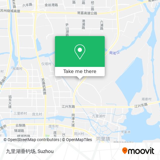 九里湖垂钓场 map