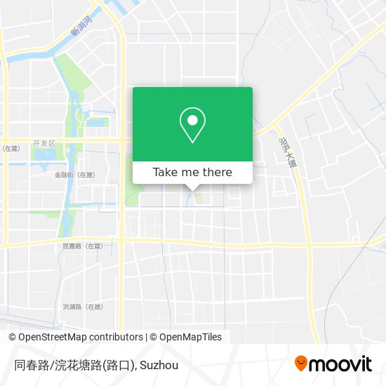 同春路/浣花塘路(路口) map