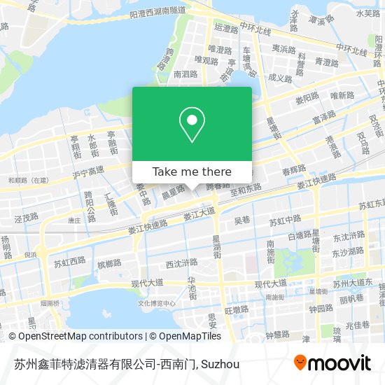 苏州鑫菲特滤清器有限公司-西南门 map