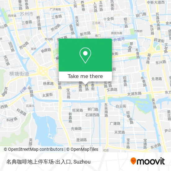 名典咖啡地上停车场-出入口 map