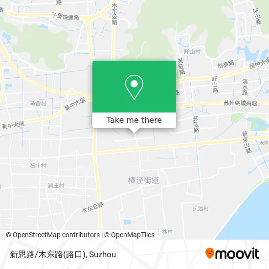 新思路/木东路(路口) map