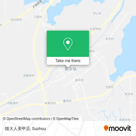 猫大人美甲店 map