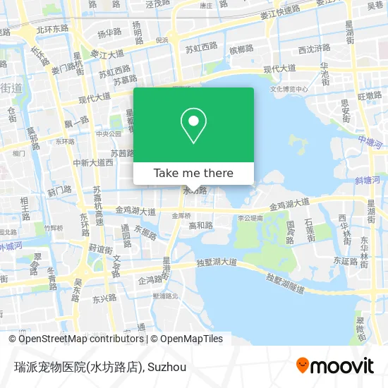 瑞派宠物医院(水坊路店) map