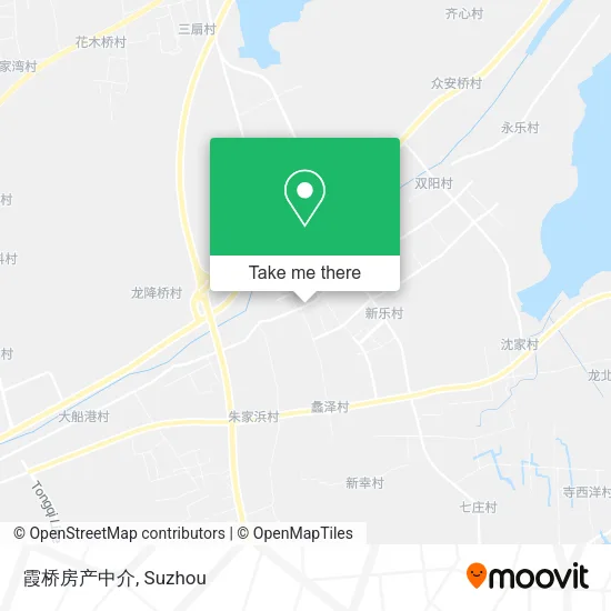 霞桥房产中介 map