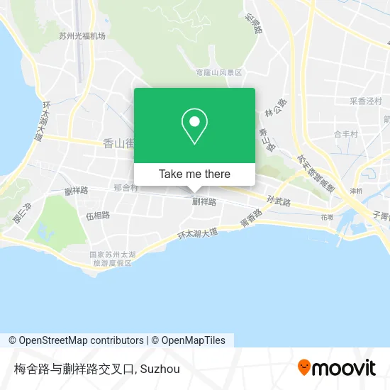 梅舍路与蒯祥路交叉口 map