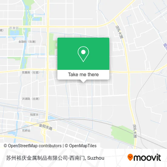 苏州裕庆金属制品有限公司-西南门 map