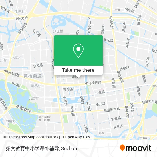 拓文教育中小学课外辅导 map