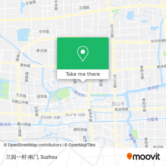 兰园一村-南门 map