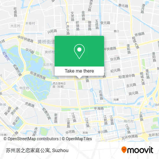 苏州居之恋家庭公寓 map